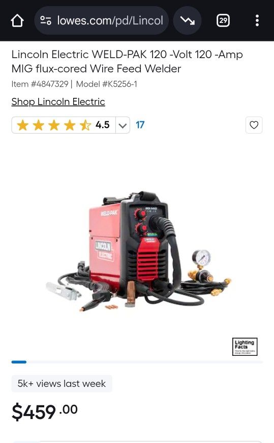 Welder Gas New