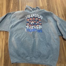 2020 Dodgers Championship Sweater