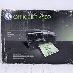 HP Officejet 4500 All-in-One Color Inkjet Printer - New Open Box