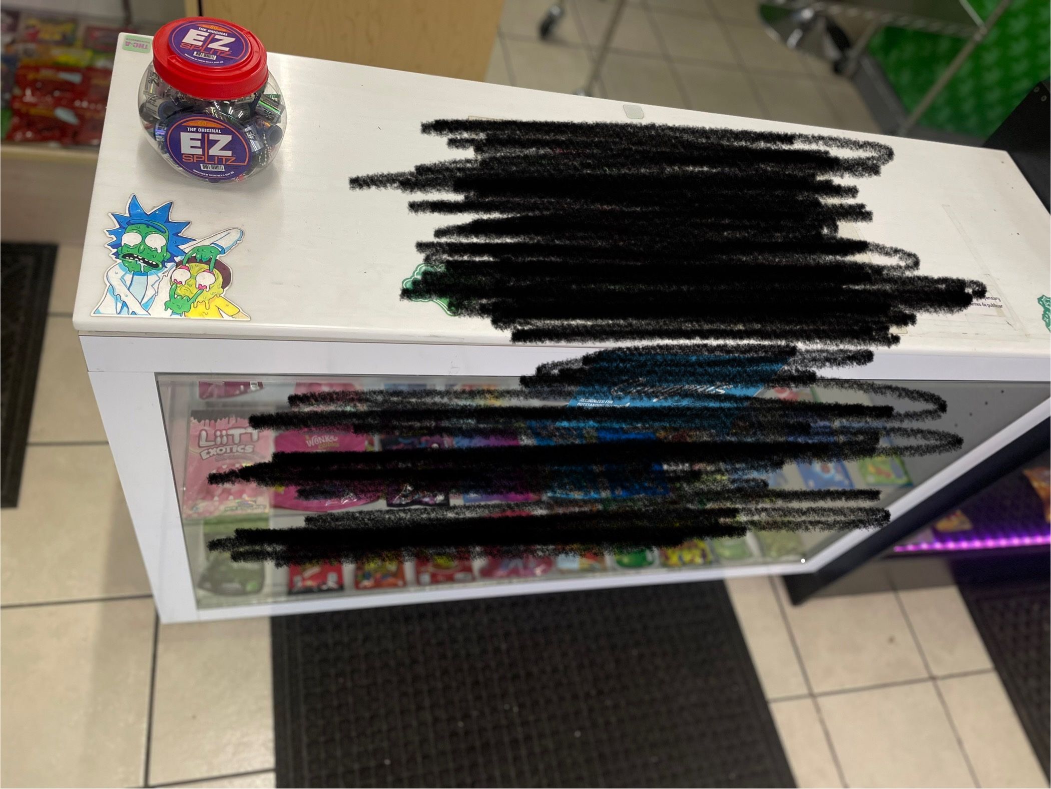 White Display