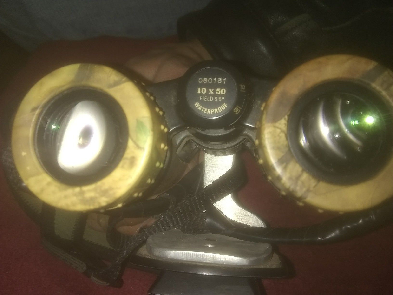 LEUPOLD WIND RIVER MESA 10X50 GREEN RING BINOCULARS FOR SALE