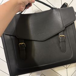 Ecosusi Vintage Vegan Briefcase 