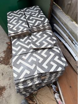 Patterned tile no longer in need