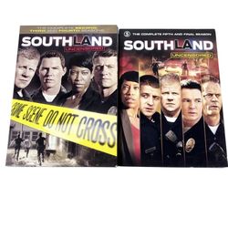 Southland: The Complete 2nd 3rd 4th and 5th Seasons Uncensored DVD Set Used
