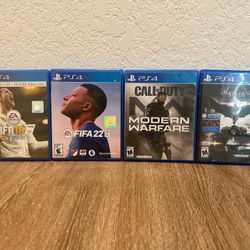 Playstation PS4 Batman FIFA Call of Duty + more.