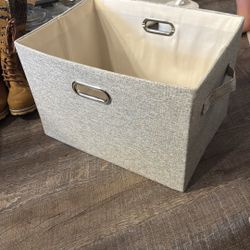 2 Storage Boxes With Lids