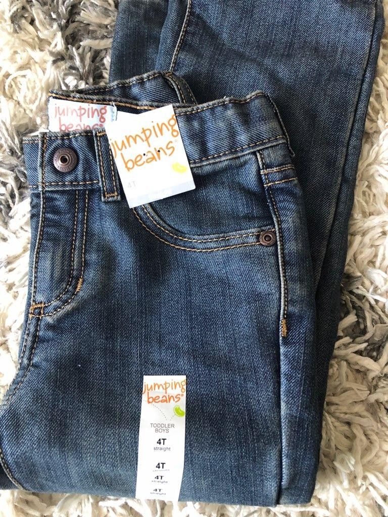 Boys New Jeans, Size 4