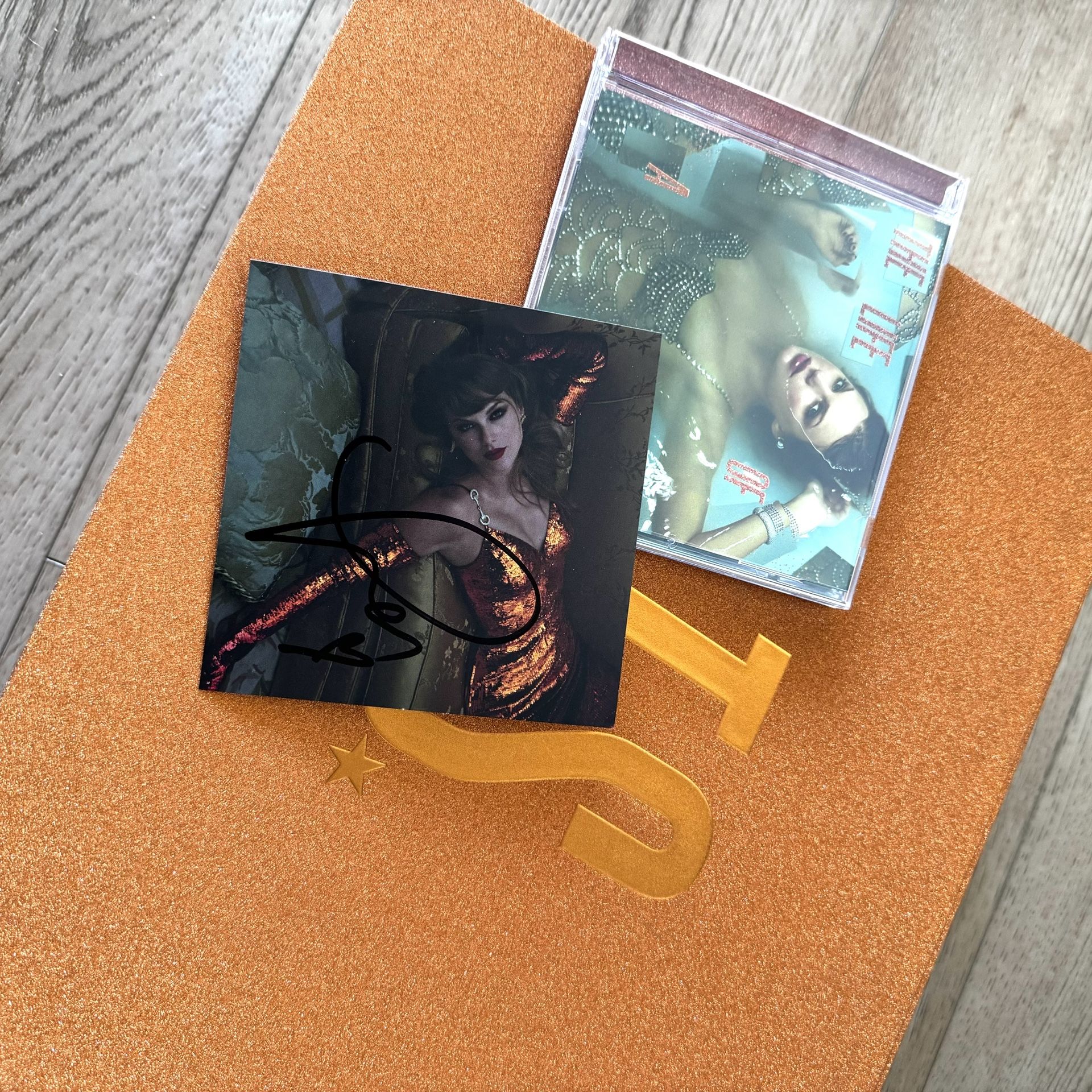 Signed Life Of A Show Girl CD #4 With Box