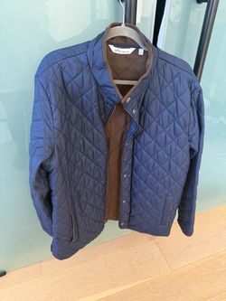 Peter Millar Quilted Jacket Size Large