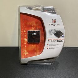 Targus Micro Travel USB 2.0 (4-port Hub) - New