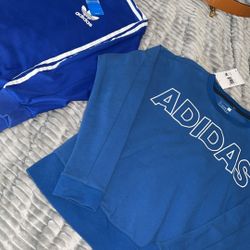 2 Brand New Adidas Sweaters