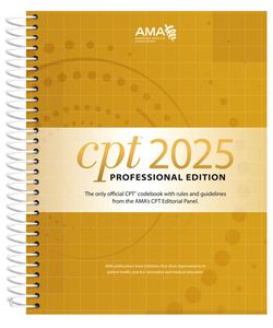 American Medical Association Press CPT 2025 Book