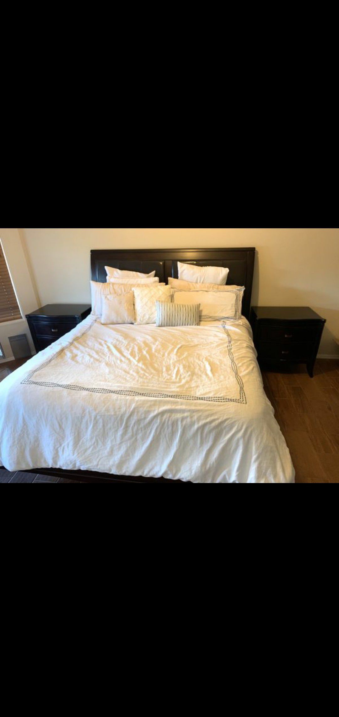 California king mattress and bed frame
