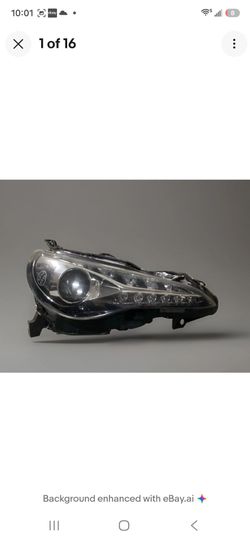 2017 2018 2019 2020 TOYOTA 86 LED RIGHT HEADLIGHT USED OEM