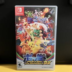 Pokken Tournament DX for Nintendo Switch video game console system or Lite Pokemon Pikachu COMPLETE