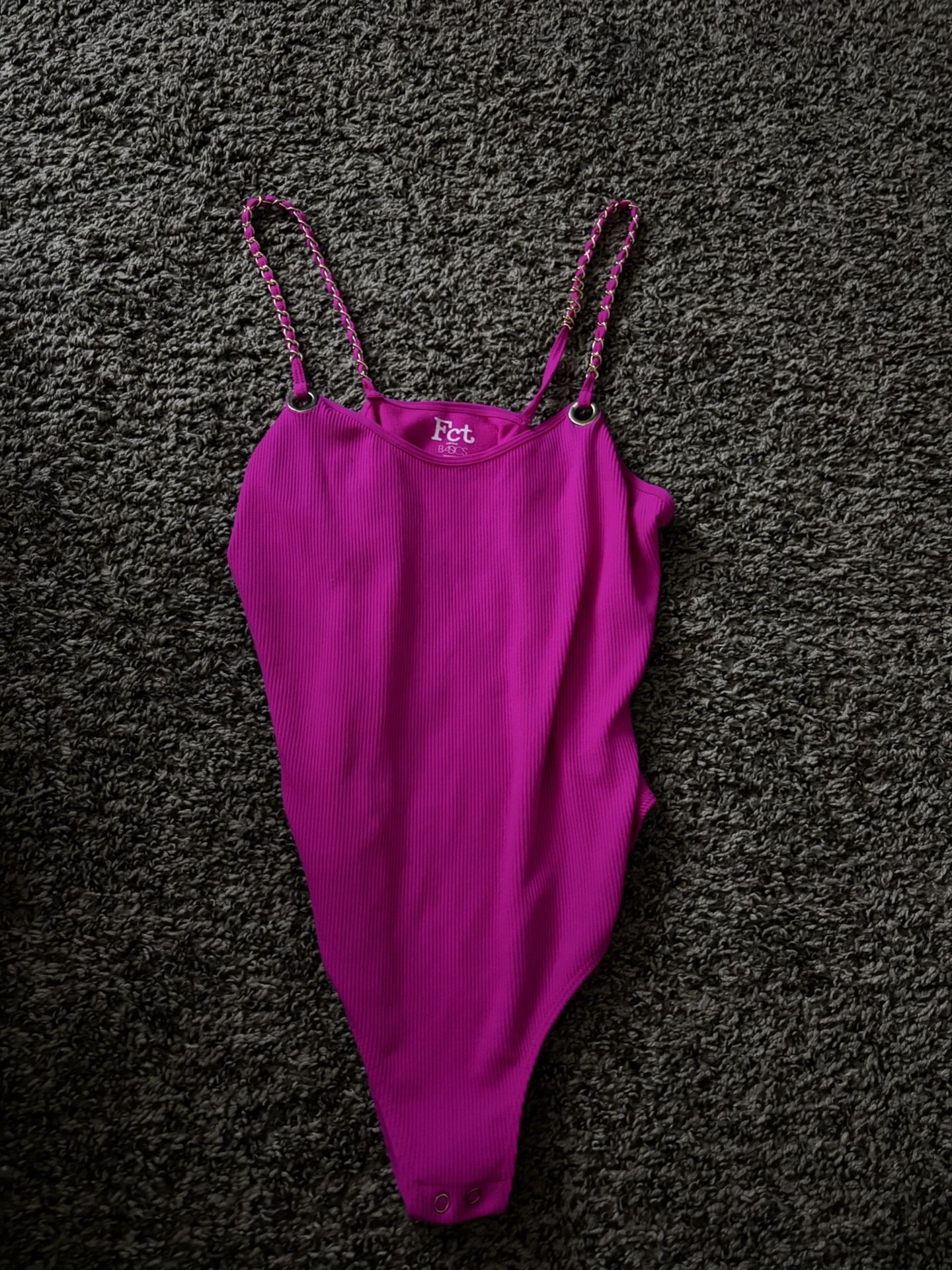 Pink And Gold Bodysuit
