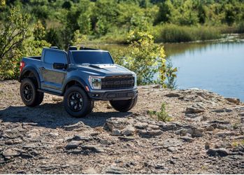 kids Ride On Ford Raptor Car 2 Seater 