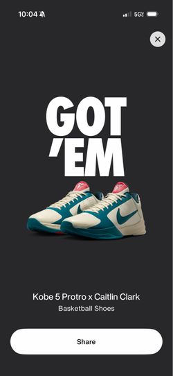 Kobe 5 Protro Caitlin Clark