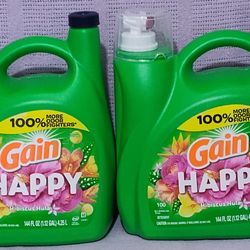 Detergente Gain líquido