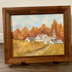 1978 Polly Green Oil Painting 10/12 Inch