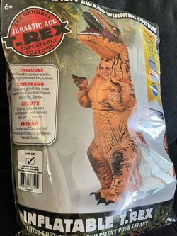 Jurassic Age Inflatable T-Rex Child Costume