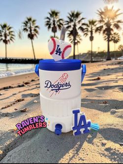 Dodger Can coozie
