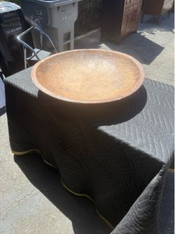 Antique African tribal bowl