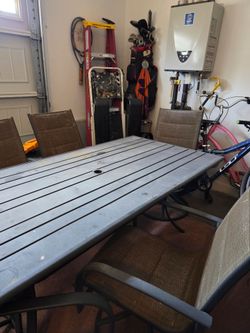Outside dinning table