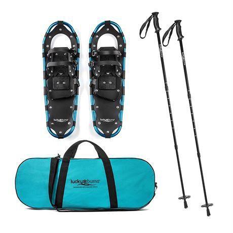 Lucky Bums Youth and Adult Snowshoes