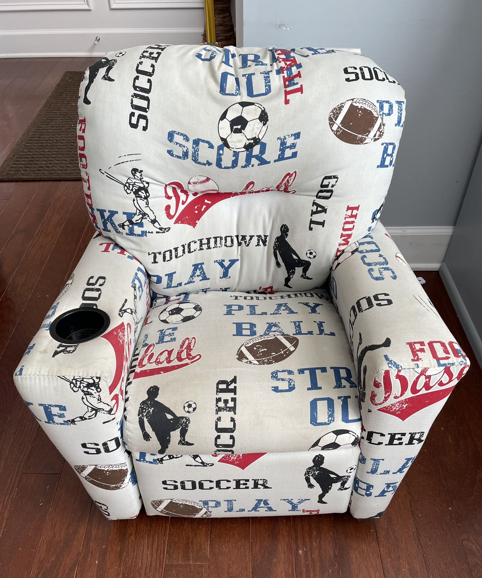 Kids Sport Recliner Chair