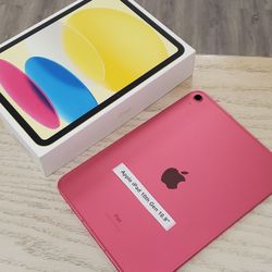 Apple IPad 10th Gen Brand New - $1 DOWN TODAY, NO CREDIT NEEDED - WARRANTY INCLUDED
