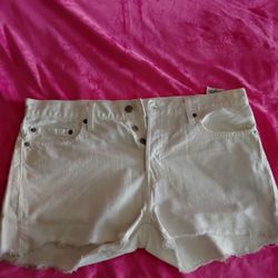 Levi's Shorts White