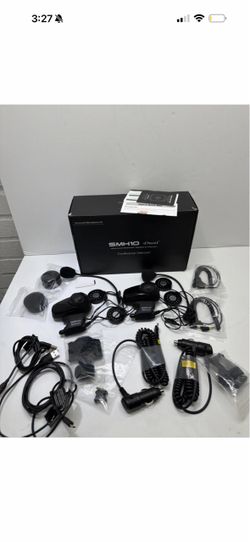 Sena SMH10D-10 Dual Motorcycle Bluetooth Headset & Intercom Communication System