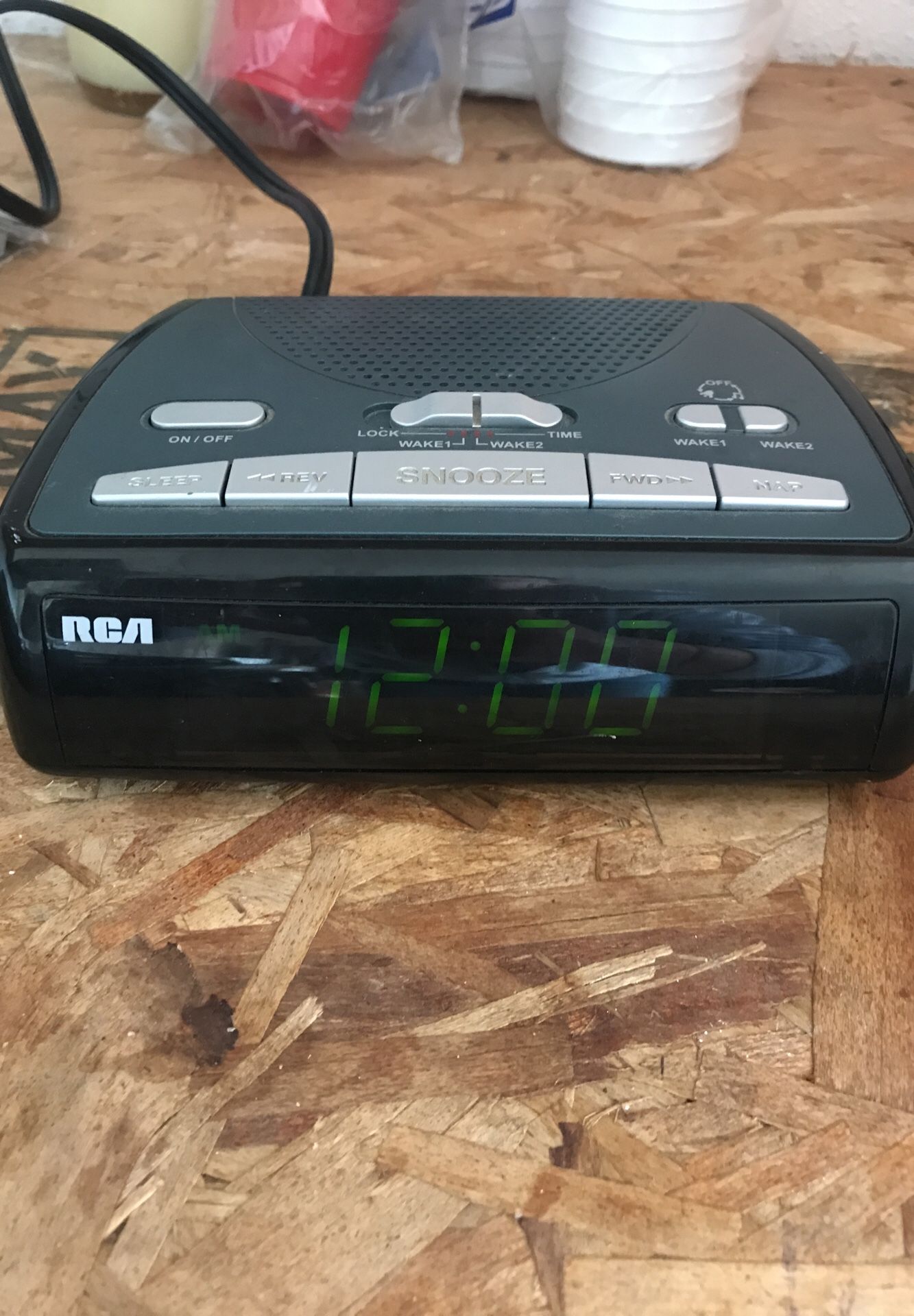 Working alarm clock