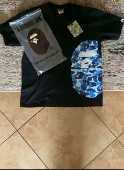 Light blue Bape T-shirt