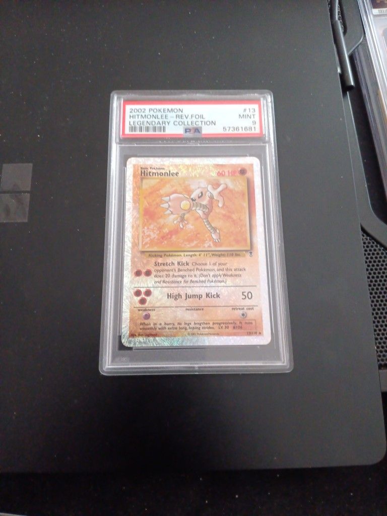 Pokemon Hitmonlee Legendary Collections PSA 9