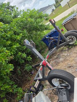 Cable reel  trailer
