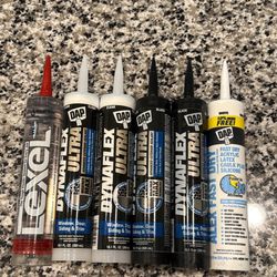 🛠️ Caulk / Sealant Bundle – DAP & Lexel – All New & Unopened – $20 for All