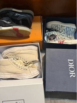 3  pair of designer shoe with authenticity