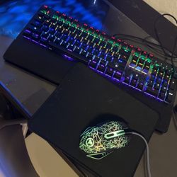 Gaming Keyboard And Mouse 