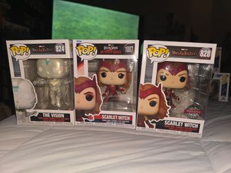 Wanda and vision funko pops