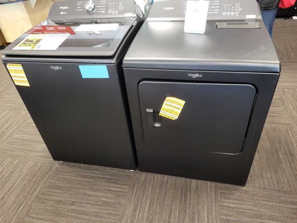 WHIRLPOOL GAS WASHER AND DRYER