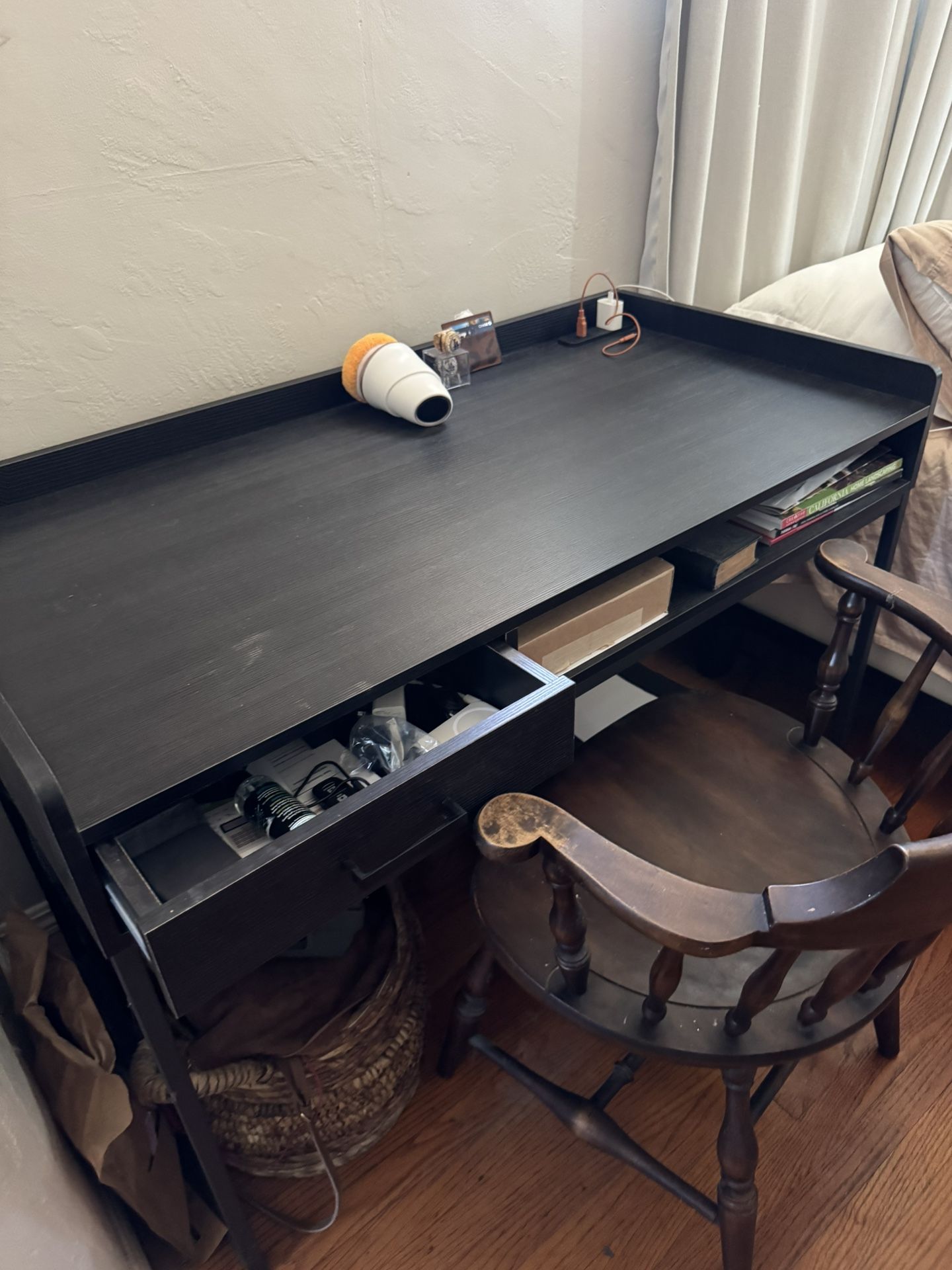 Dark Brown Coffee Desk - Jerome’s