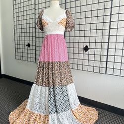 Altar’a state Floral Maxi Dress Size/S
