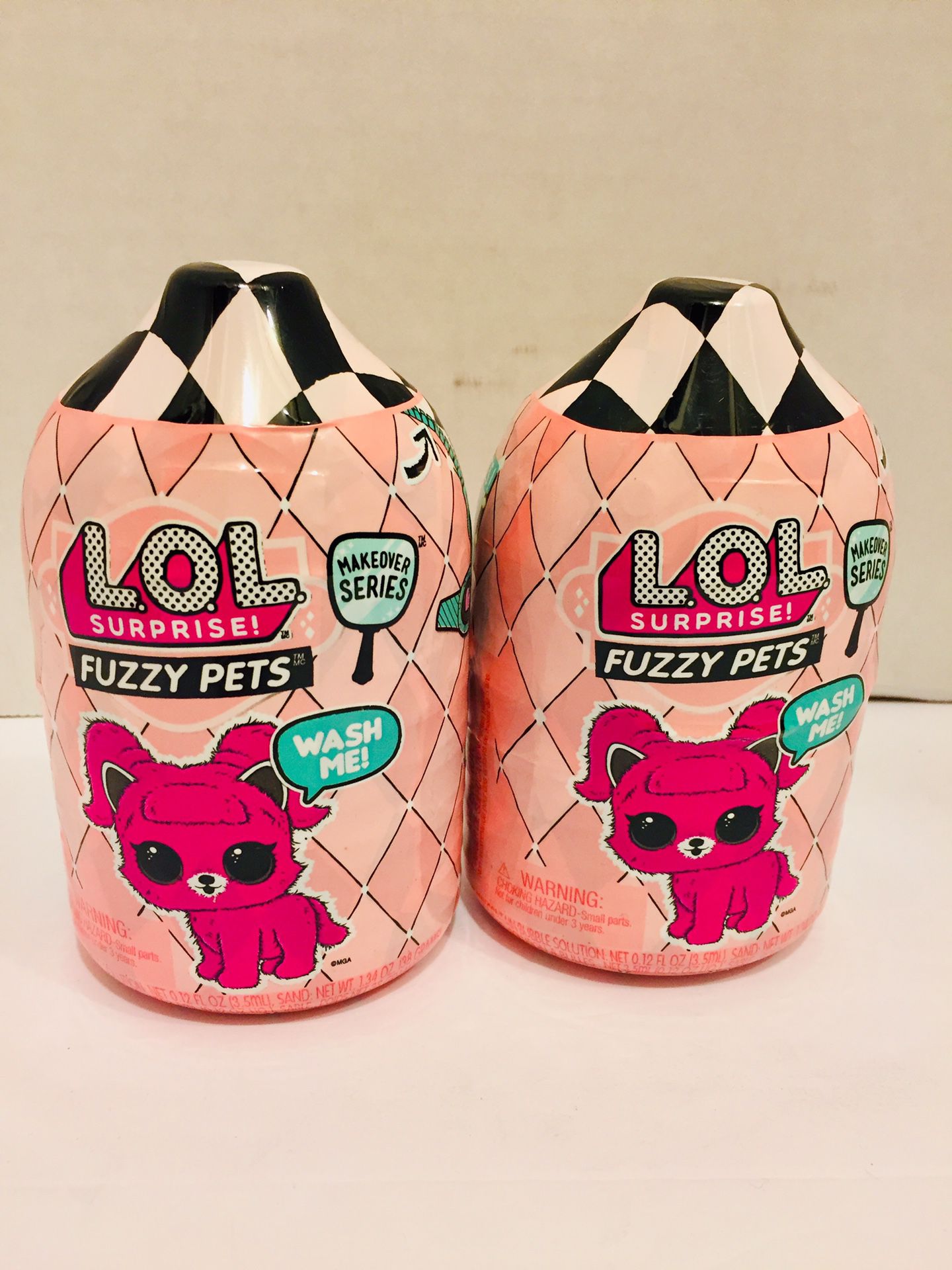New! LOL Surprises Fuzzy Pets 2 for $14
