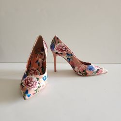 Gianni Bini Floral 3.5" Heel Size 7M 