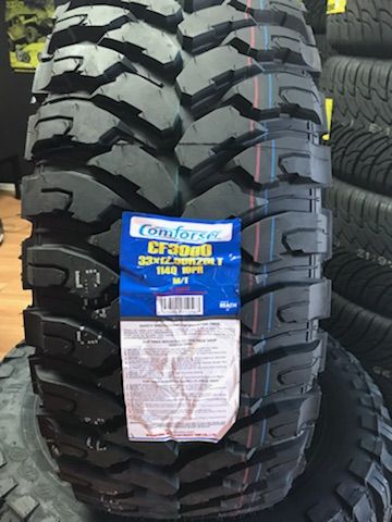 $175~33x12.50.20 Conforser Mud Tires