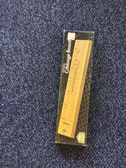 vintage cribbage board