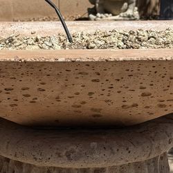 Large Heavy Concrete Planter / Pot