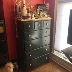 Dark Green Teen Bedroom Set 